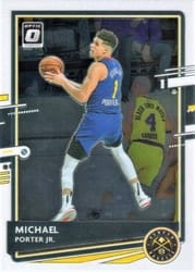 2020-21 Donruss Optic Base Set Michael Porter Jr. #75 card