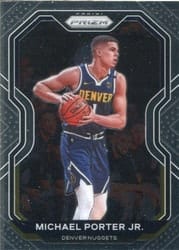 2020-21 Panini Prizm Base Set Michael Porter Jr. #86 card