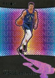 2020-21 Panini Recon Future Legends Michael Porter Jr #12 card
