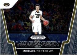 2021 Panini Prizm Draft Picks Widescreen Michael Porter Jr #20 card