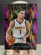 2023-24 Panini Select Base Set Michael Porter Jr. #378 card