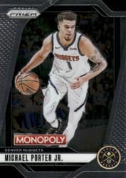 2024-25 Panini Prizm Monopoly Base Set Michael Porter Jr. #56 card