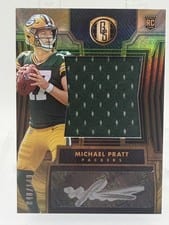 2024 Panini Gold Standard Rookie Jersey Autographs Jumbo Michael Pratt #284 card