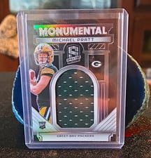 2024 Panini Spectra Monumental Memorabilia Michael Pratt #MM-MPT card