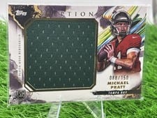2024 Topps Inception Rookie Jumbo Relics Michael Pratt #RJR-MP card