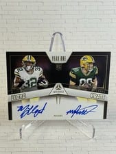 2024 Panini Luminance Year One Dual Signatures Michael Pratt / MarShawn Lloyd #YOSD-GBY card