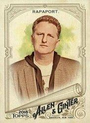 2018 Topps Allen & Ginter Base Set Michael Rapaport #139 card