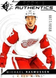 2018-19 SP Base Set Michael Rasmussen #123 card