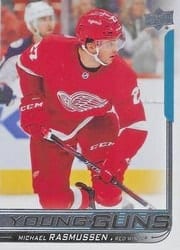 2018-19 Upper Deck Base Set Michael Rasmussen #226 card