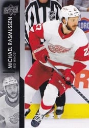 2021-22 Upper Deck Base Set Michael Rasmussen #318 card