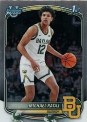 2025-26 Bowman Chrome Prospects Michael Rataj #BCP-26 card