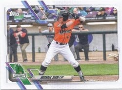2021 Topps Pro Debut Base Set Michael Siani #PD-144 card