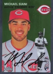 2023 Topps Chrome Platinum Anniversary Base Set Michael Siani #116 card