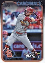 2024 Topps Update Base Set Michael Siani #US113 card