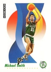 1991-92 SkyBox Base Set Michael Smith #21 card