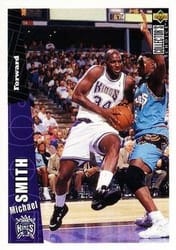 1996-97 Collector's Choice Base Set Michael Smith #324 card