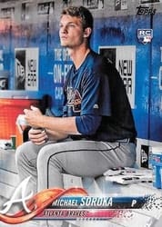 2018 Topps Update Base Set Michael Soroka #US68b card