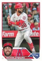 2023 Topps Update Base Set Michael Stefanic #US124 card