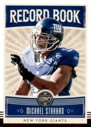 2020 Panini Legacy Record Book Michael Strahan #RB-MS card
