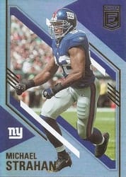 2021 Donruss Elite Base Set Michael Strahan #35 card