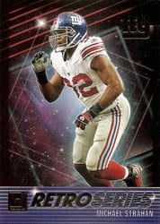 2021 Donruss Retro Series Michael Strahan #RS18 card