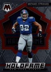 2022 Panini Mosaic HoloFame Michael Strahan #HF-17 card