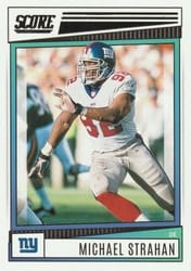 2022 Score Base Set Michael Strahan #239 card