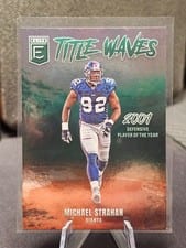 2025 Donruss Elite Title Waves Michael Strahan #9 card