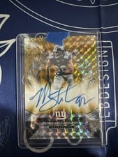 2025 Topps Chrome Hall of Chrome Autographs Michael Strahan #HOCA-MS card