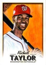 2018 Topps Gallery Base Set Michael Taylor #4 card