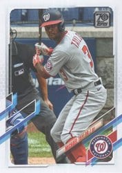 2021 Topps Base Set Michael Taylor #306 card