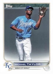 2022 Topps Mini Base Set Michael Taylor #483 card