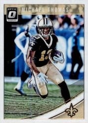 2018 Donruss Optic Base Set Michael Thomas #70 card