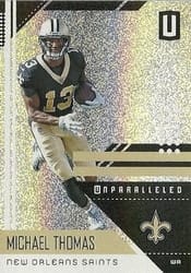 2018 Panini Unparalleled Base Set Michael Thomas #135 card