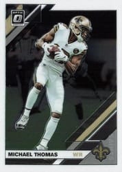 2019 Donruss Optic Base Set Michael Thomas #68 card