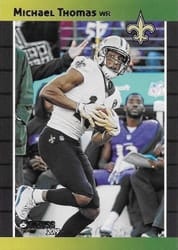 2019 Donruss Retro 1989 Michael Thomas #RET-35 card