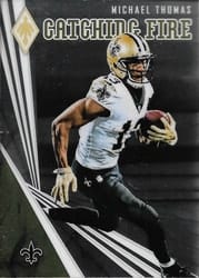 2019 Panini Phoenix Catching Fire Michael Thomas #13 card