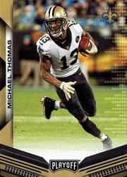 2019 Panini Playoff Base Set Michael Thomas #147 card