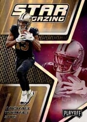 2019 Panini Playoff Star Gazing Michael Thomas #27 card
