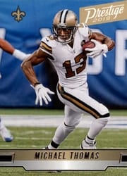 2019 Panini Prestige Base Set Michael Thomas #9 card