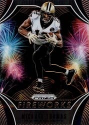2019 Panini Prizm Fireworks Michael Thomas #12 card