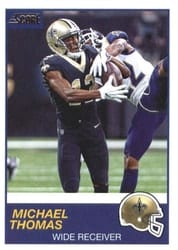 2019 Score Base Set Michael Thomas #265 card