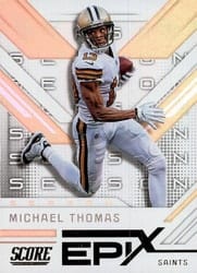 2019 Score Epix Season Michael Thomas #ES-5 card