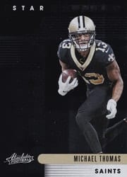 2020 Panini Absolute Star Gazing Michael Thomas #10 card