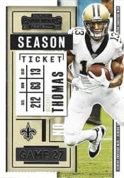 2020 Panini Contenders Base Set Michael Thomas #38 card