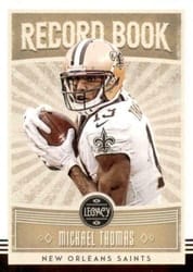 2020 Panini Legacy Record Book Michael Thomas #RB-MT card