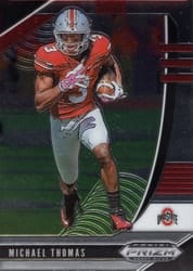 2020 Panini Prizm Draft Picks Base Set Michael Thomas #74 card