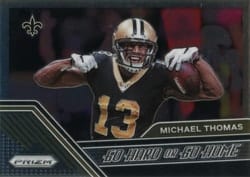 2020 Panini Prizm Go Hard or Go Home Michael Thomas #4 card