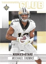 2020 Panini Rookies & Stars Touchdown Club Michael Thomas #TC-9 card