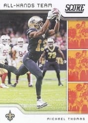 2020 Score All Hands Team Michael Thomas #AHT-MT card
